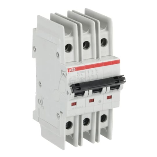 Miniature Circuit Breaker  SU200M  3P  7 A  K