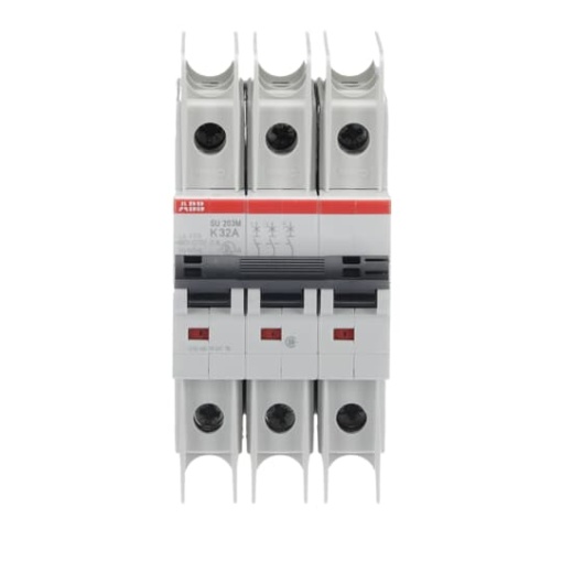 Miniature Circuit Breaker - SU200M - 3P - 32 A - K - 400 V AC 11.2 kA