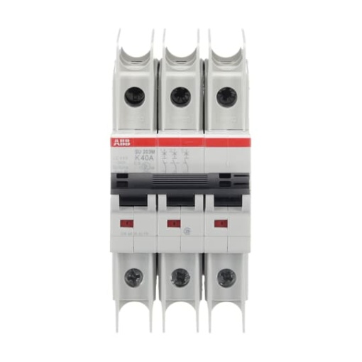 Miniature Circuit Breaker - SU200M - 3P - 40 A - K - 400 V AC 11.2 kA