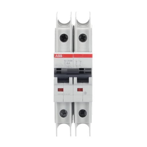 Miniature Circuit Breaker - SU200M - 2P - 4 A - C - 400 V AC 11.2 kA