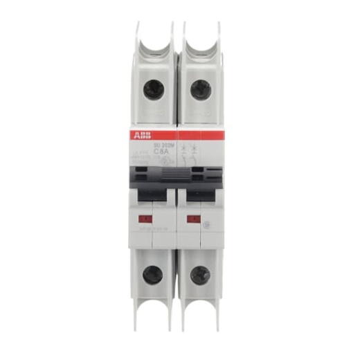 Miniature Circuit Breaker - SU200M - 2P - 8 A - C