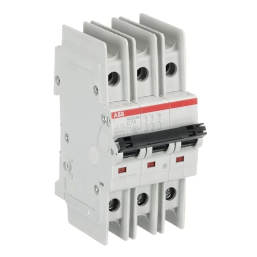 Miniature Circuit Breaker - SU200M - 3P - 7 A - C - 400 V AC 11.2 kA