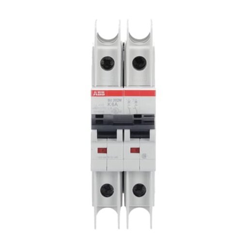 Miniature Circuit Breaker - SU200M - 2P - 6 A - K
