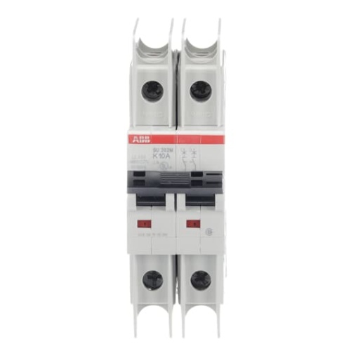 Miniature Circuit Breaker - SU200M - 2P - 10 A - K