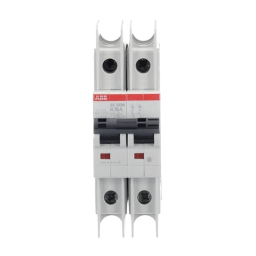 Miniature Circuit Breaker - SU200M - 2P - 16 A - K
