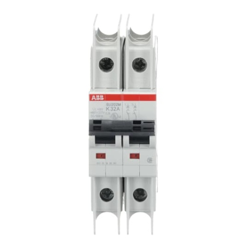 Miniature Circuit Breaker - SU200M - 2P - 32 A - K