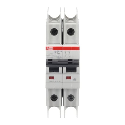 Miniature Circuit Breaker - SU200M - 2P - 5 A - Z