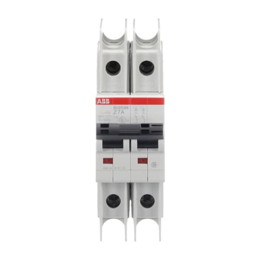 Miniature Circuit Breaker - SU200M - 2P - 7 A - Z