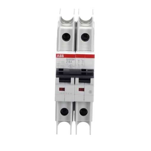 Miniature Circuit Breaker - SU200M - 2P - 8 A - Z