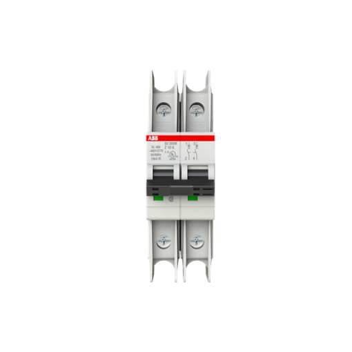 Miniature Circuit Breaker - SU200M - 2P - 10 A - Z