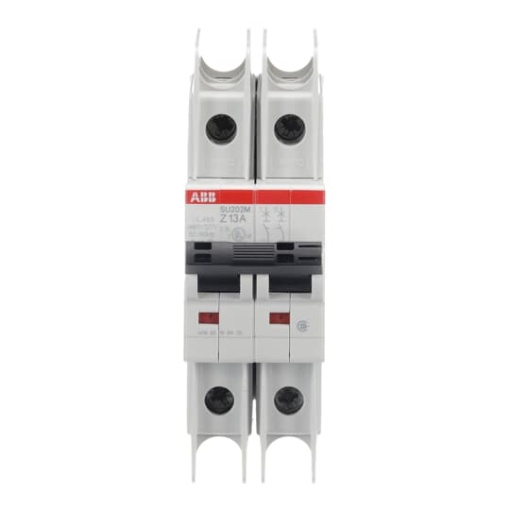 Miniature Circuit Breaker - SU200M - 2P - 13 A - Z