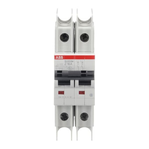 Miniature Circuit Breaker - SU200M - 2P - 16 A - Z