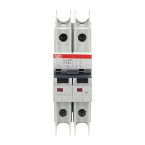 Miniature Circuit Breaker - SU200M - 2P - 63 A - Z