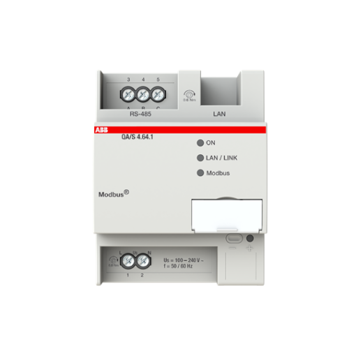 QAS4.64.1 Energy Analyzer, Modbus RTU, 64 Devices, MDRC