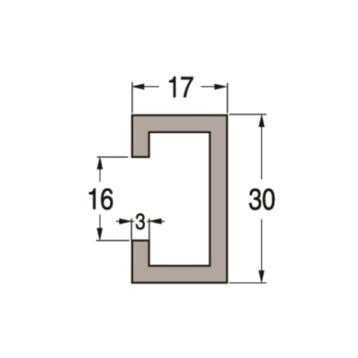 3M ALUPROFILE  APACC851254