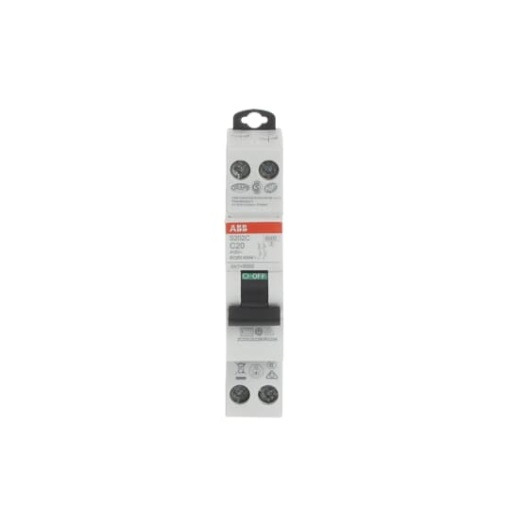 Miniature circuit breaker - 2P - C - 20 A