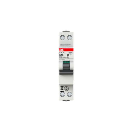 Miniature circuit breaker - 2P - C - 25 A