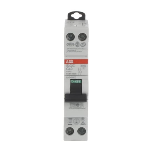 Miniature circuit breaker - 2P - C - 40 A