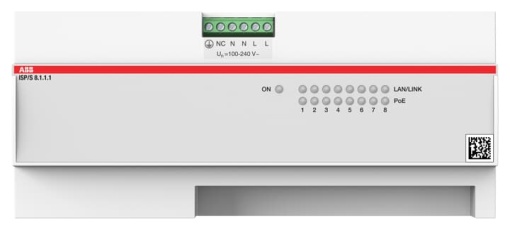 ISPS8111 IP Switch PoE 8 Ports Fast Ethernet 55 W MDRC