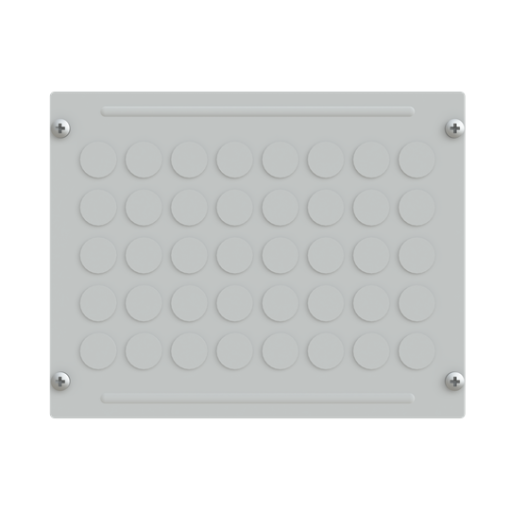 Flange, 13 mm x 400 mm x 250 mm