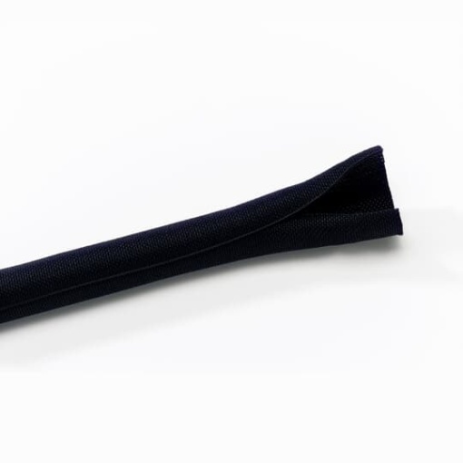 WOVEN SLEEVE BLK PLYE 29MM DIA 19M