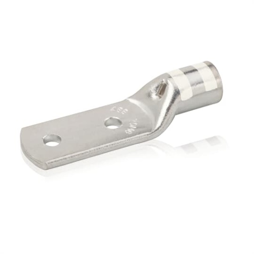 LUG STR 25MM2 M6 CL A 2HL CU WHT