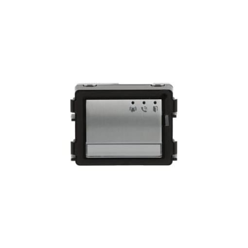 Audio module 12 pushbuttons aluminium