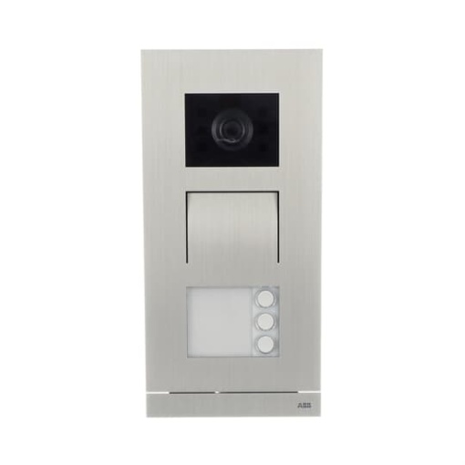 IP Video Outdoor Station 3 buttons stainless steel
