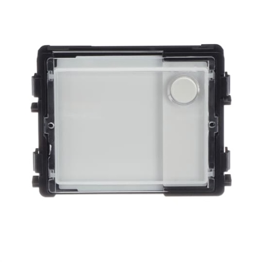 Round pushbutton module 1 button NFCIC white