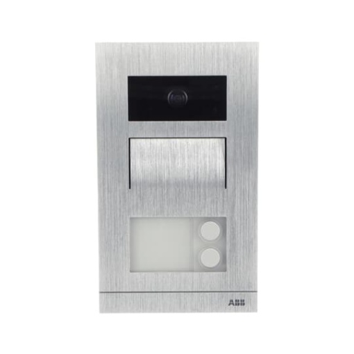 IP Mini Video Outdoor Station SM 2 buttons aluminium