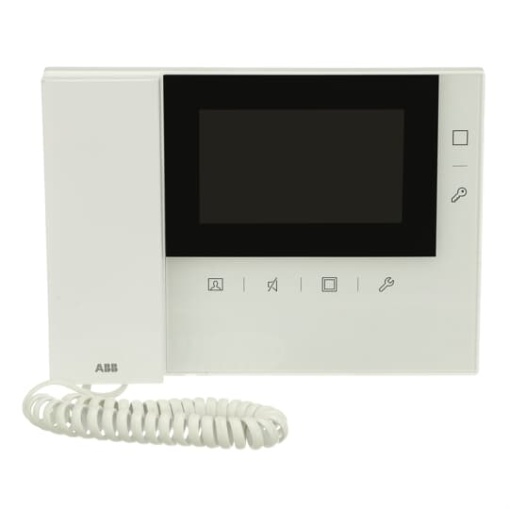 Video Indoor Station 43 Handset Induction Loop white