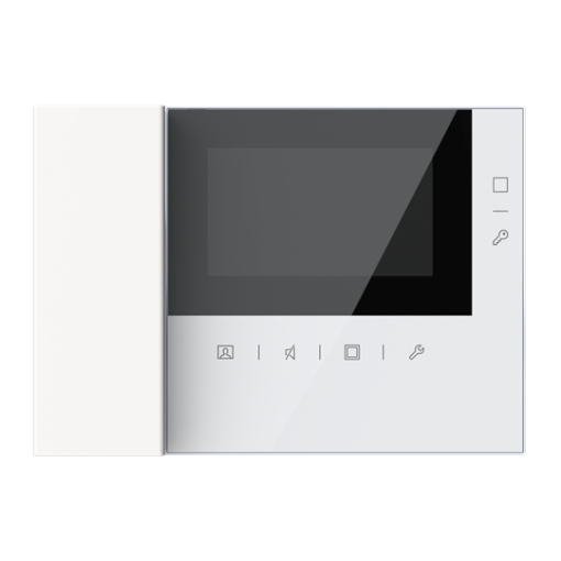 Video Indoor Station 43 Handset white