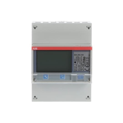 Energy meter 'Silver', M-bus, 3-phase, 1 A