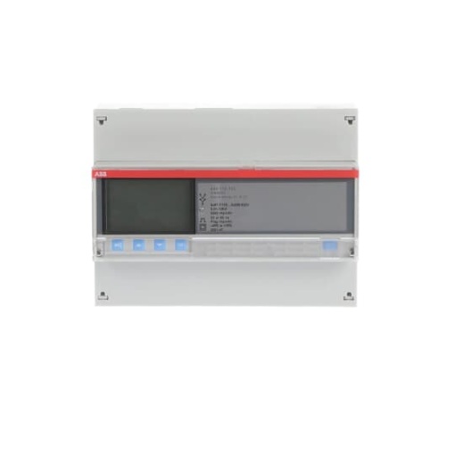 Energy meter 'Steel', Modbus RS485, 3-phase, 1 A