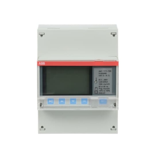 Energy meter 'Steel', IR port, 1-phase, 5 A