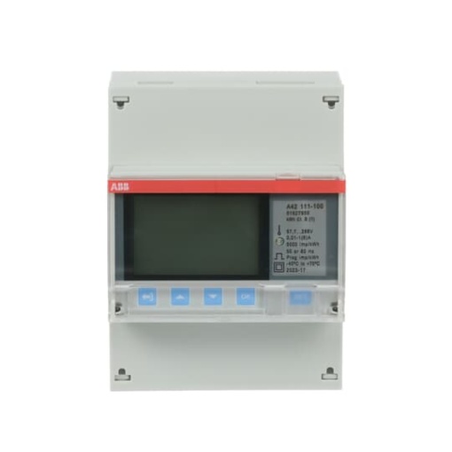 Energy meter 'Steel', IR port, 1-phase, 6 A