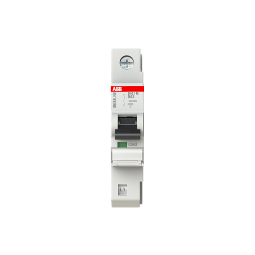 Miniature Circuit Breaker - S400 - 1P - 63 A - B - 230 V 10 kA
