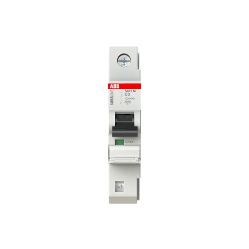 Miniature Circuit Breaker - S400 - 1P - 3 A - C - 230 V 10 kA