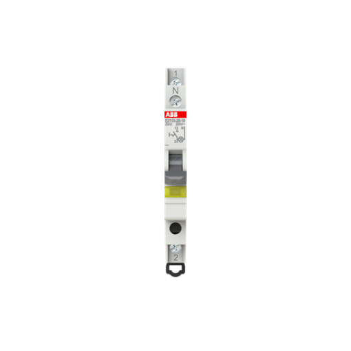 ON-OFF Switch, 25 A, acc. to EN 250400 V AC, 1NO, El. Color Grey, 1LED, Yellow, MW 0.5