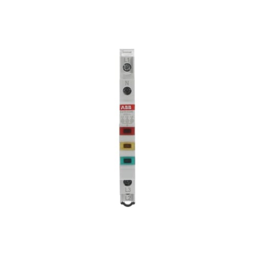 Indicator Light, 16 A, 415  230 V AC, 3LED, Red  Yellow  Green, MW 0.5