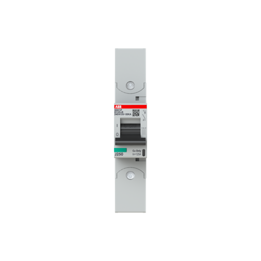 S801P-D125-R High Performance Circuit Breaker with ring tongue terminal. D Characteristic. 50kA, 125A, 1P