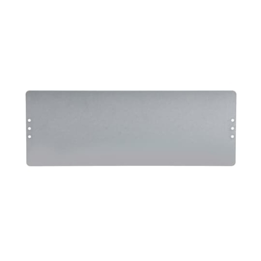 Enclosure accessories mounting plate , 18 modules, 1 rows, Dimensions 116 mm x 360 mm x 2 mm