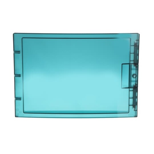 Enclosure accessories door , 36 modules, 2 rows,  Door Single, Transparent, Dimensions 36.000 mm x 291.000 mm x 423.000 mm