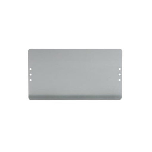 Enclosure accessories mounting plate , 12 modules, 1 rows, Dimensions 116 mm x 250 mm x 2 mm