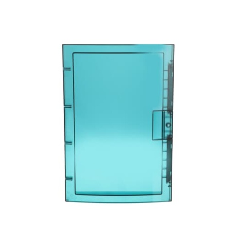 Enclosure accessories door , 36 modules, 3 rows,  Door Single, Transparent, Dimensions 40.000 mm x 312.000 mm x 456.000 mm