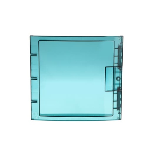 Enclosure accessories door , 24 modules, 2 rows,  Door Single, Transparent, Dimensions 36.000 mm x 291.000 mm x 313.000 mm