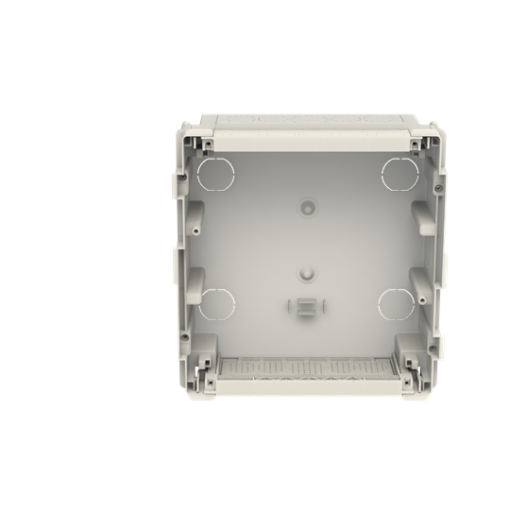Enclosure accessories wall box , Flush mounting, 8 modules, 1 rows, IP41,  Door Single, Dimensions 107.000 mm x 232.000 mm x 250.000 mm