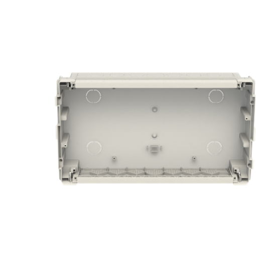 Enclosure accessories wall box , Flush mounting, 18 modules, 1 rows, IP41,  Door Single, Dimensions 107.000 mm x 430.000 mm x 250.000 mm