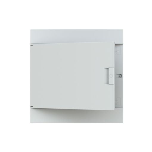 Consumer unit , Flush mounting, 36 modules, 2 rows, IP41,  Door Single, Plastic, Opaque, Dimensions 107.000 mm x 430.000 mm x 435.000 mm