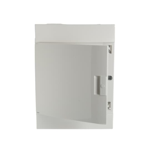 Consumer unit , Flush mounting, 24 modules, 2 rows, IP41,  Door Single, Plastic, Opaque, Dimensions 107.000 mm x 320.000 mm x 435.000 mm